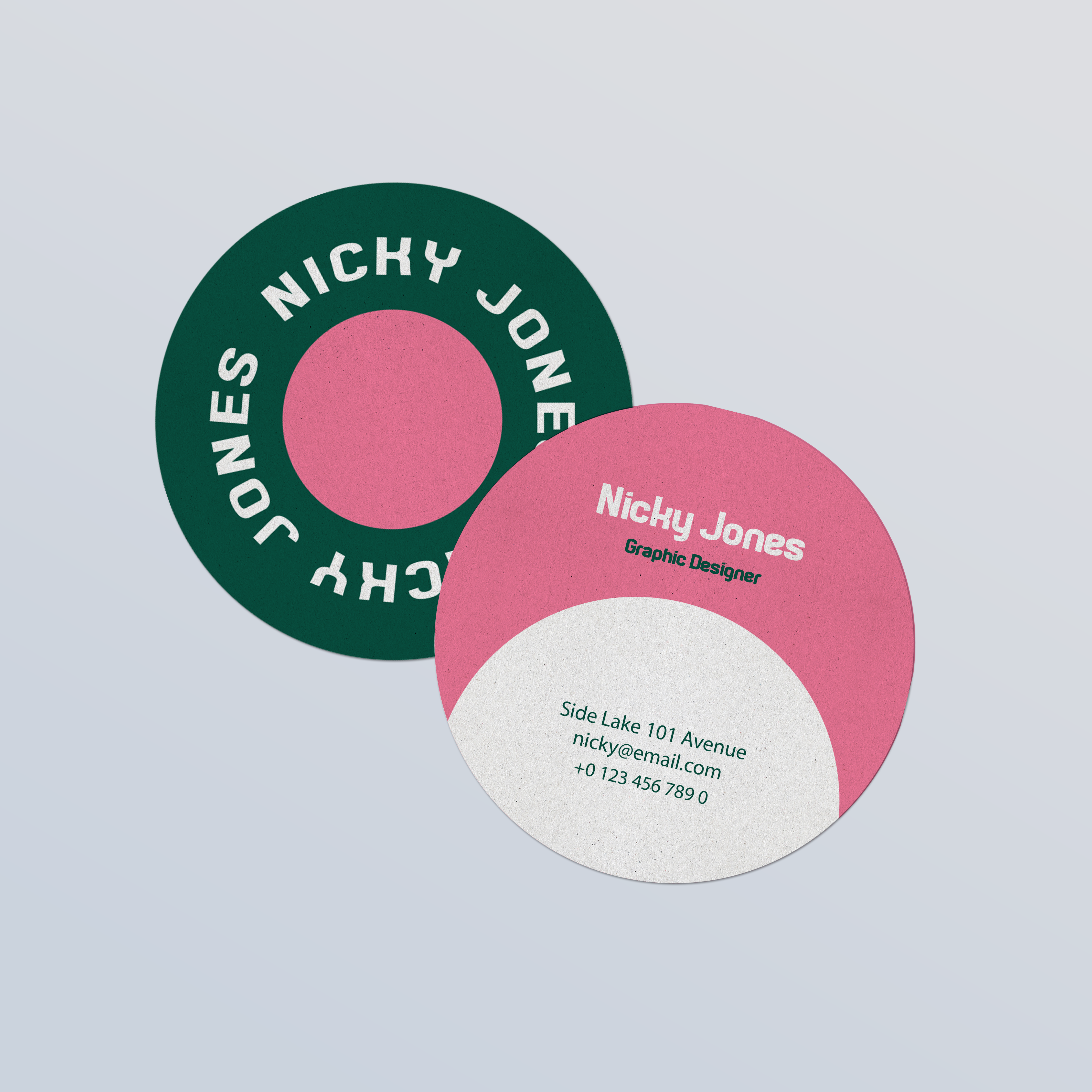 Circle Business Cards