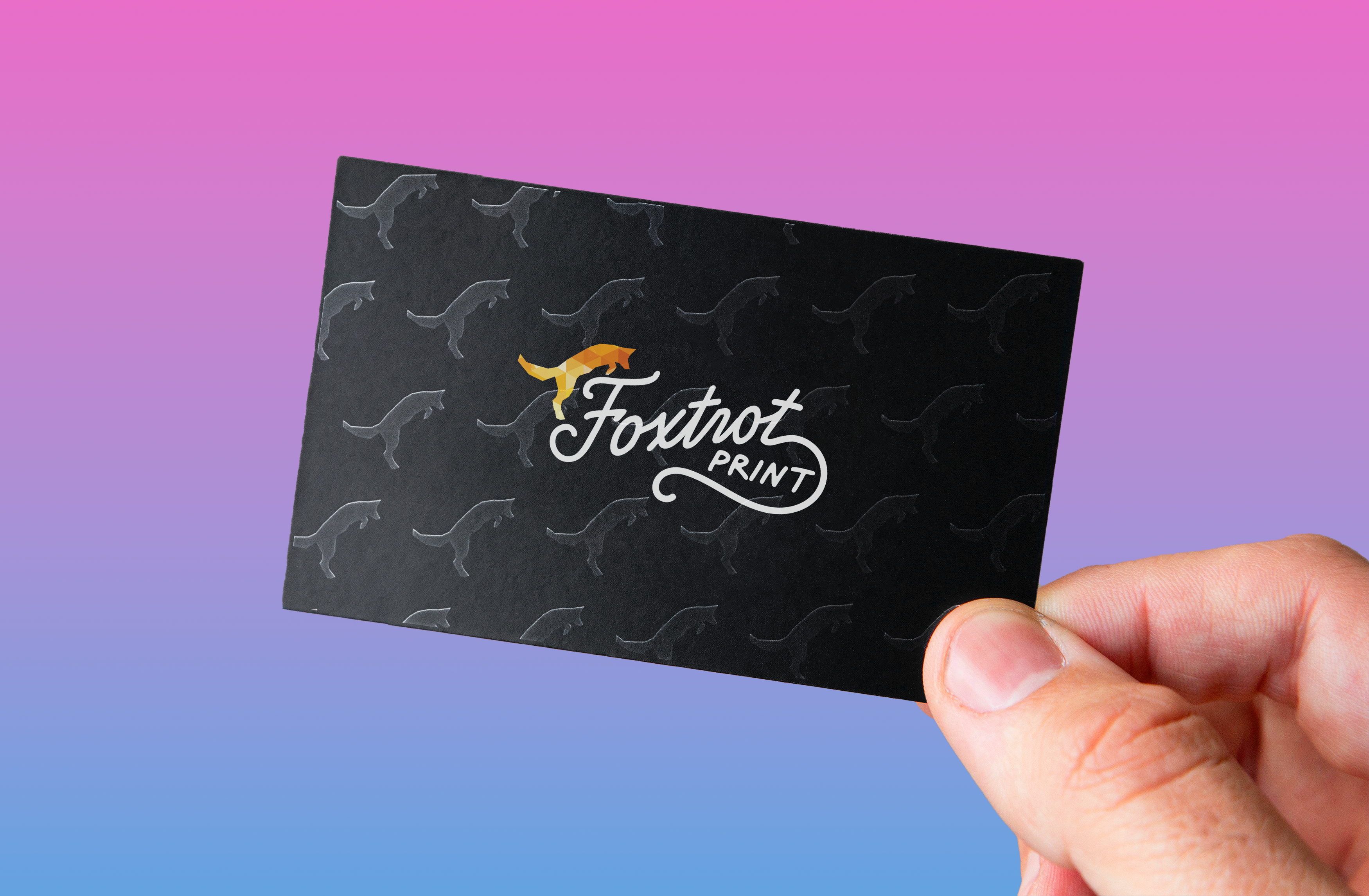 Spot Clear Business Cards