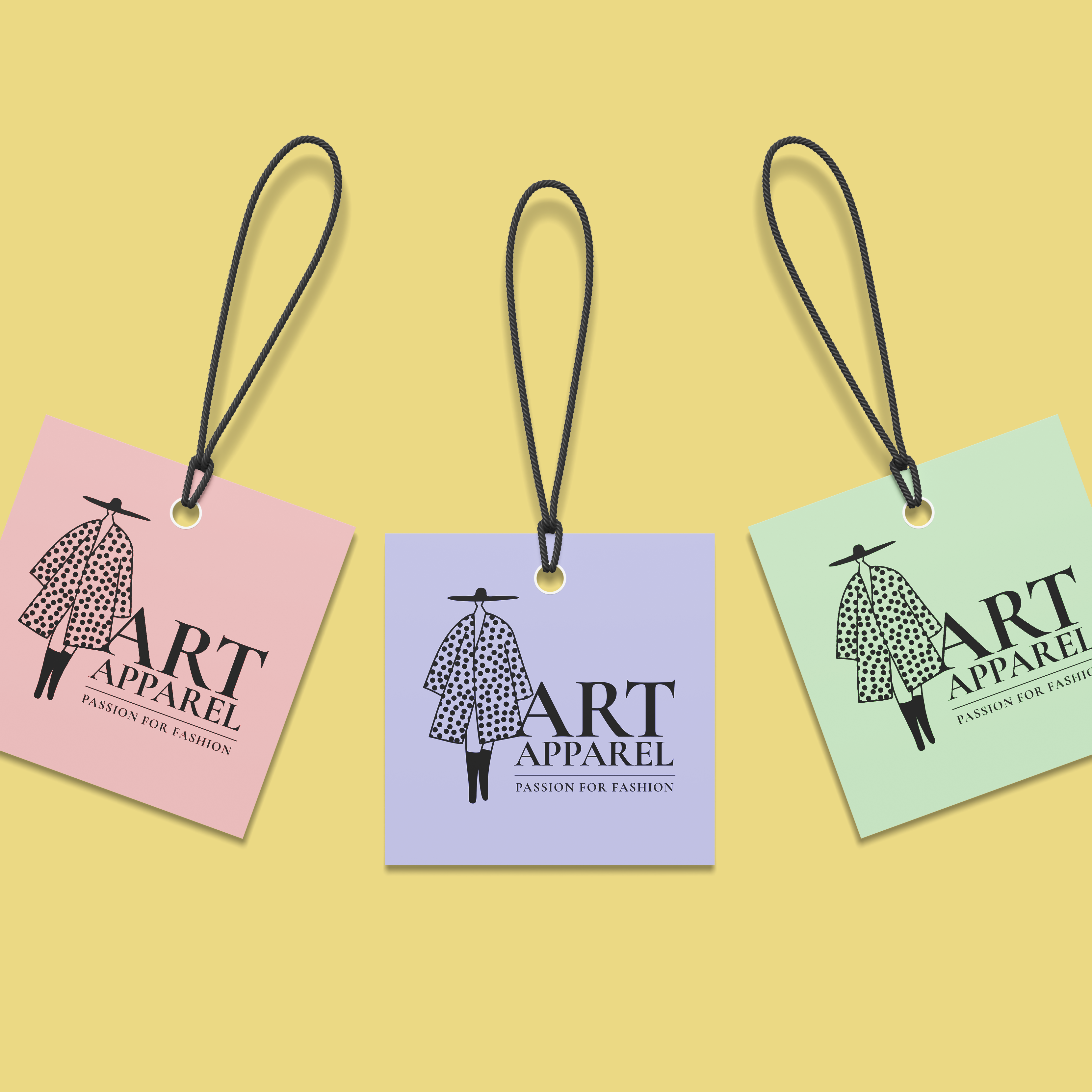 Square Hang Tags